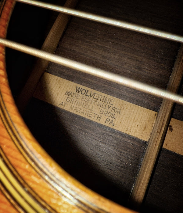 Martin / Wolverine 0-28 c.1924 Brazilian Rosewood w/ Case