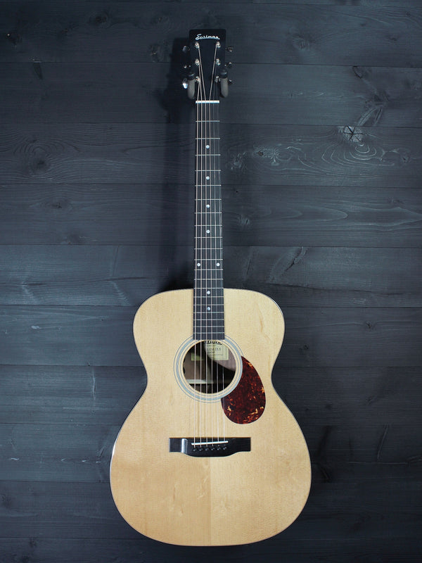 Eastman Guitar E1 OM-DLX Solid Sapele / Thermo-Cured Spruce  w/Fishman Presys Electronics