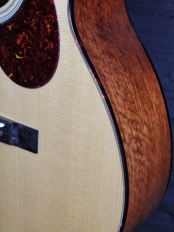 Eastman E10 00-TC Solid Mahogany / Thermo-Cured Adirondack Acoustic Guitar