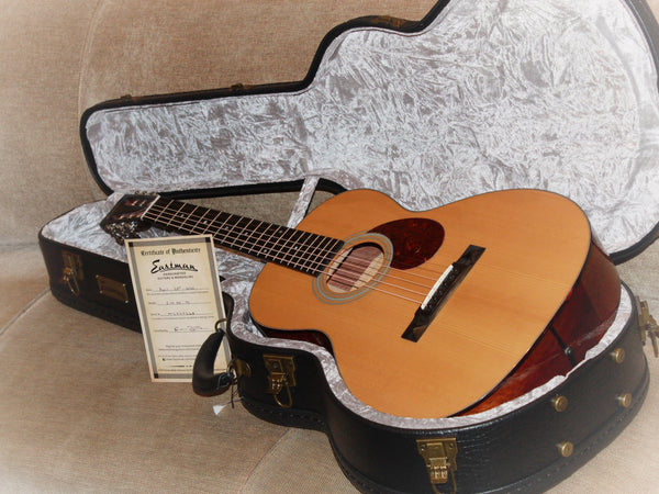 Eastman E10 00-TC Solid Mahogany / Thermo-Cured Adirondack Acoustic Guitar