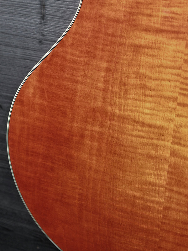 Eastman T59/TV-AMB Amber Truetone Varnish Semi-Hollowbody Maple Electric Guitar