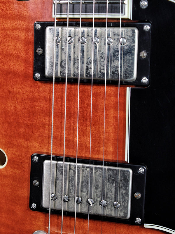 Eastman T59/TV-AMB Amber Truetone Varnish Semi-Hollowbody Maple Electric Guitar