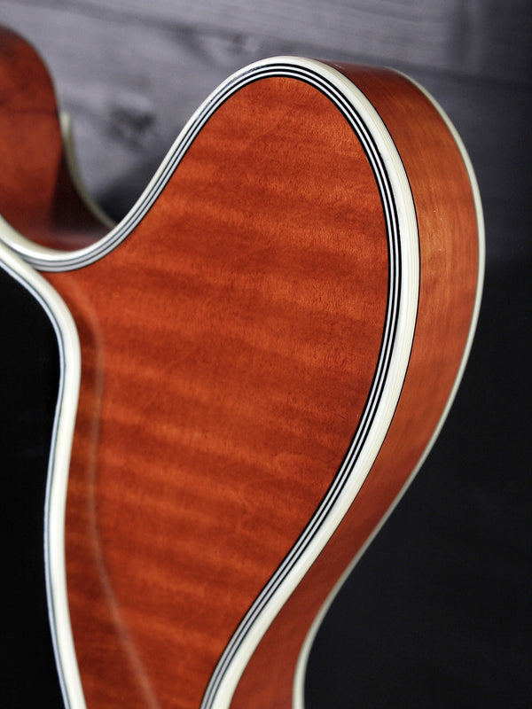 Eastman T59/TV-AMB Amber Truetone Varnish Semi-Hollowbody Maple Electric Guitar