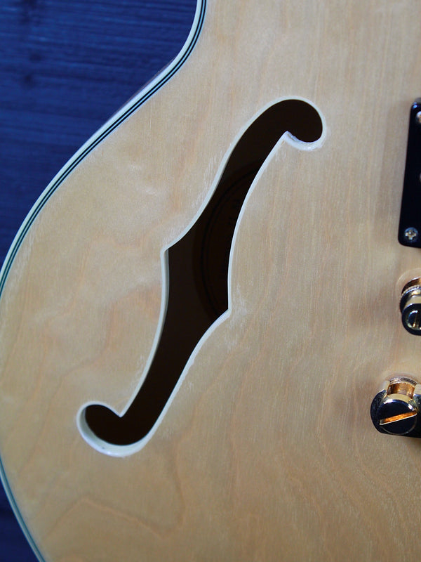 Pre-Owned Epiphone Sheraton II NA Semi-Hollowbody Electric-Guitar Natural