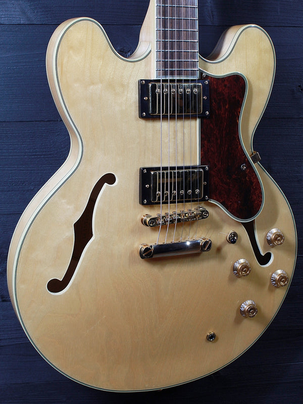 Pre-Owned Epiphone Sheraton II NA Semi-Hollowbody Electric-Guitar Natural