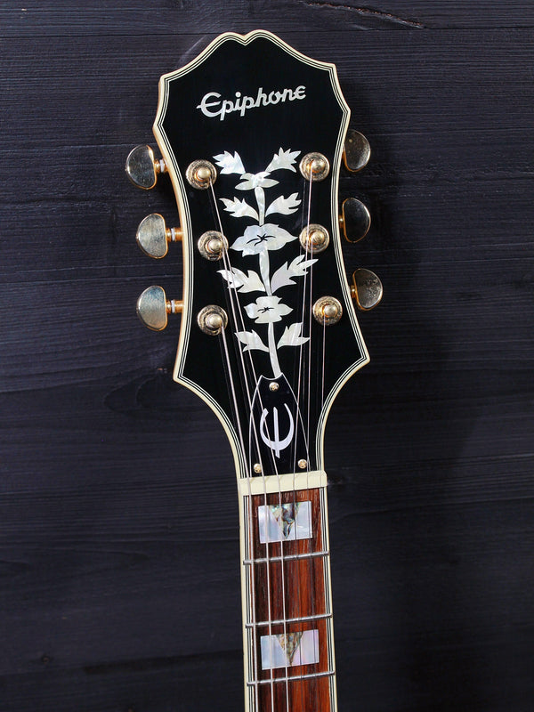 Pre-Owned Epiphone Sheraton II NA Semi-Hollowbody Electric-Guitar Natural