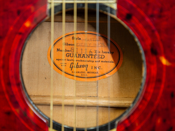 Pre-Owned Gibson J185 Everly Brothers c.1964 w/ Original Case - Rare