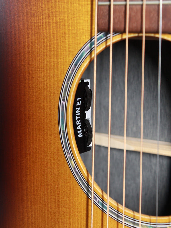 Martin D-X2E Ziricote Burst Solid Sitka Top X Series - Acoustic / Electric Guitar