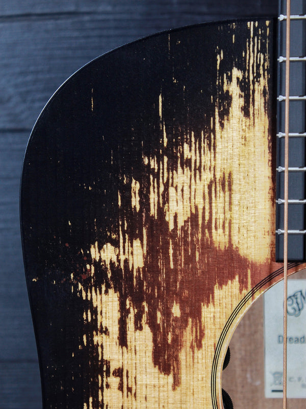 Martin D Jr E StreetLegend Burst Dreadnought Junior - Solid Wood Acoustic-Electric Guitar