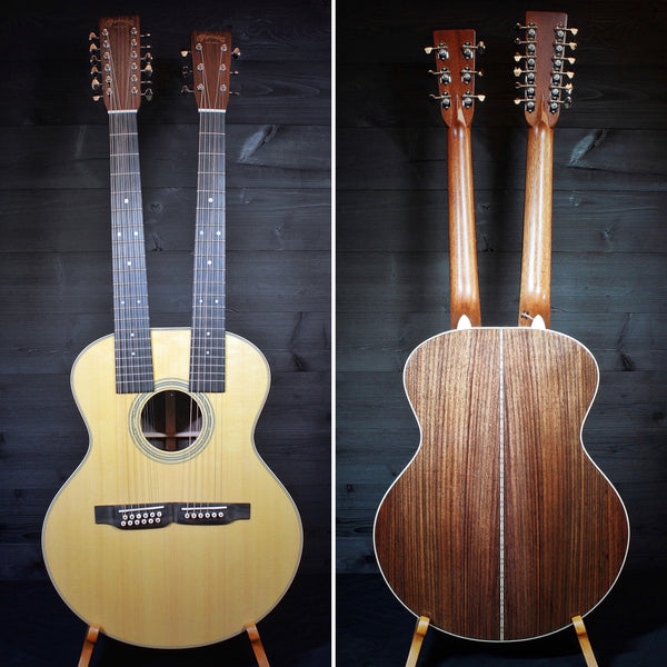 Martin Grand J-28E DN Double Neck Standard Series Acoustic-Electric Guitar