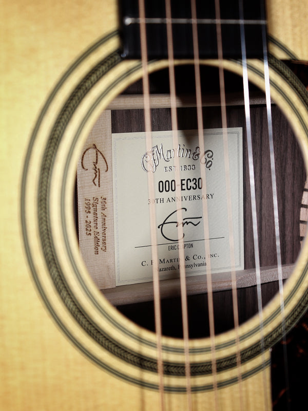 Martin 000-EC 30th Anniversary Eric Clapton Acoustic Guitar Limited