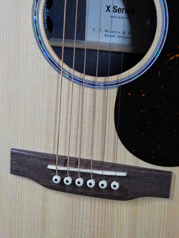Martin 000-X2E Solid Sitka Top X-Series Brazilian HPL Acoustic-Electric Guitar