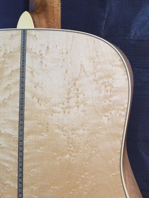 Martin Custom Shop Expert HD28 Style Birdseye Maple Dreadnought Acoustic Guitar