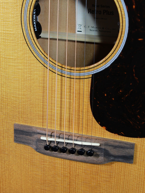 Martin Guitar DE-Retro Plus Mahogany Solid Wood Acoustic-Electric Guitar