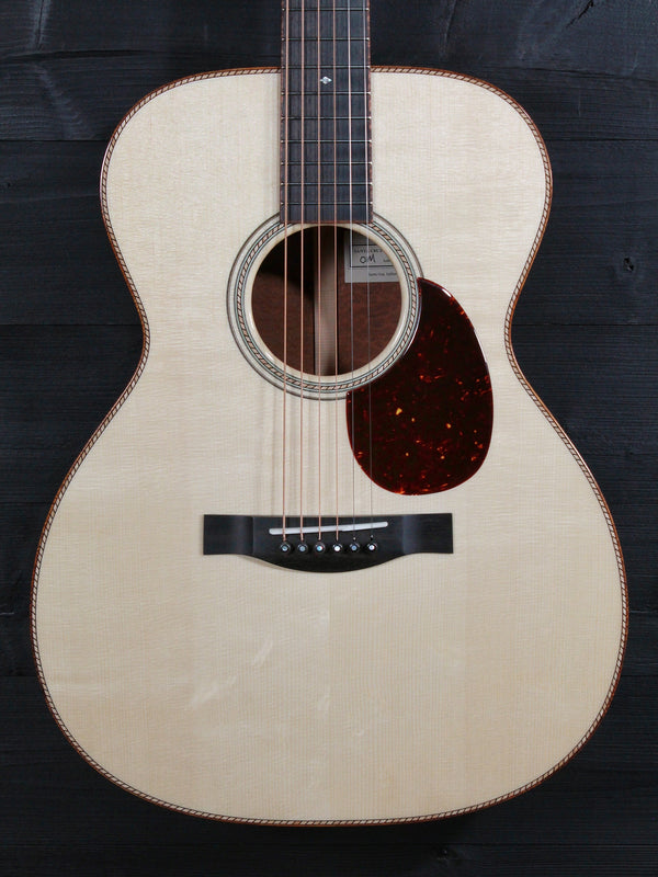 Santa Cruz Guitar Company Custom OM Quilted Sapele / Moon Spruce