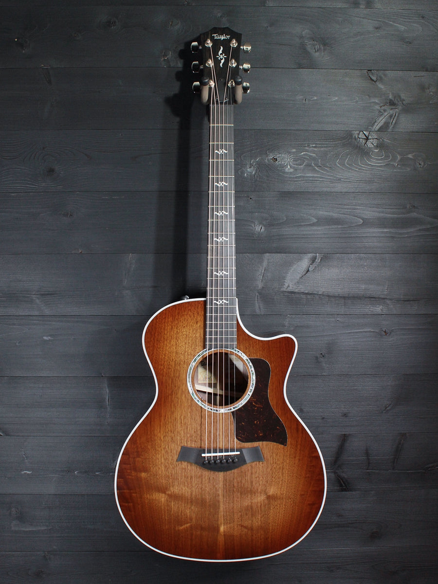 Taylor 2021 724ce Walnut Limited-Edition V-Class Grand Auditorium  Acoustic-Electric Guitar Shaded Edge Burst