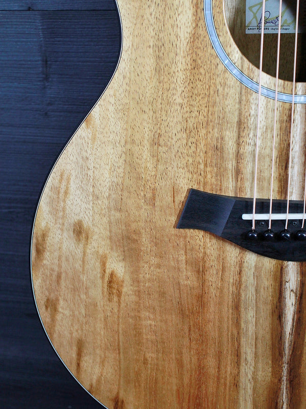 Taylor Custom 224ce K-DLX - Koa Deluxe Natural Matte Finish Acoustic-Electric Guitar