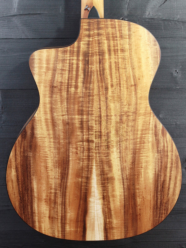 Taylor Custom 224ce K-DLX - Koa Deluxe Natural Matte Finish Acoustic-Electric Guitar