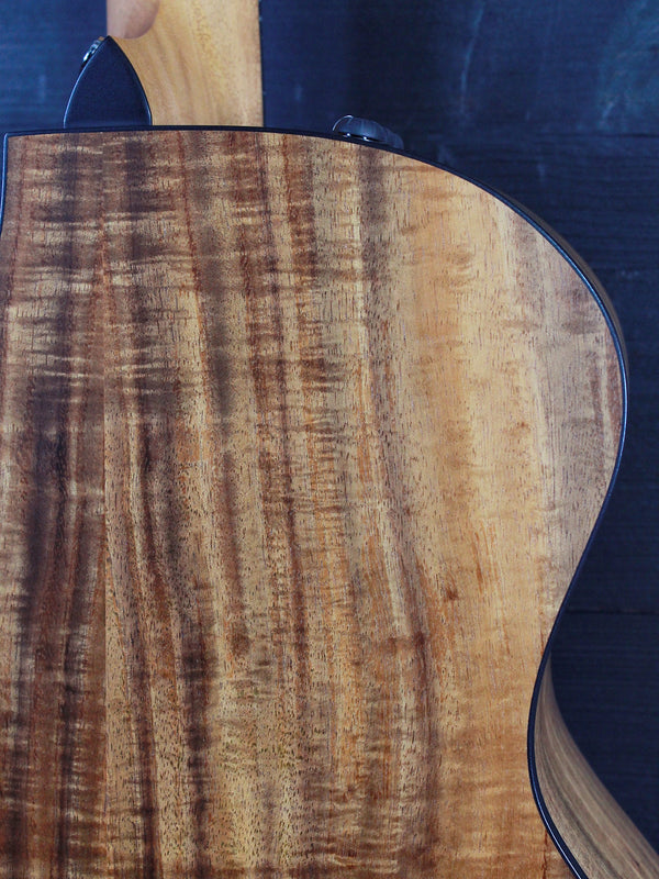 Taylor Custom 224ce K-DLX - Koa Deluxe Natural Matte Finish Acoustic-Electric Guitar