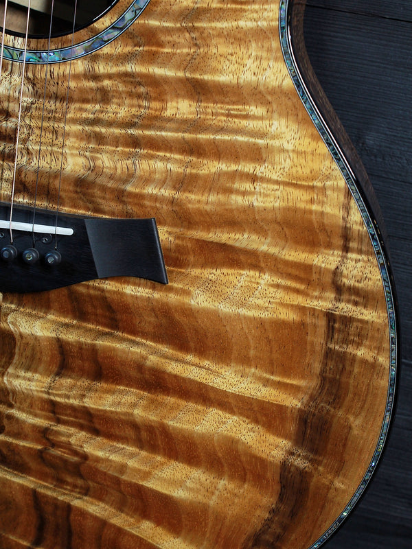 Taylor Custom Grand Auditorium Hand-Selected Premium Grade Koa Acoustic Guitar