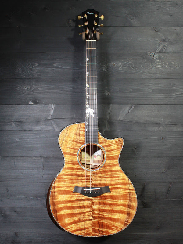 Taylor Custom Grand Auditorium Hand-Selected Premium Grade Koa Acoustic Guitar