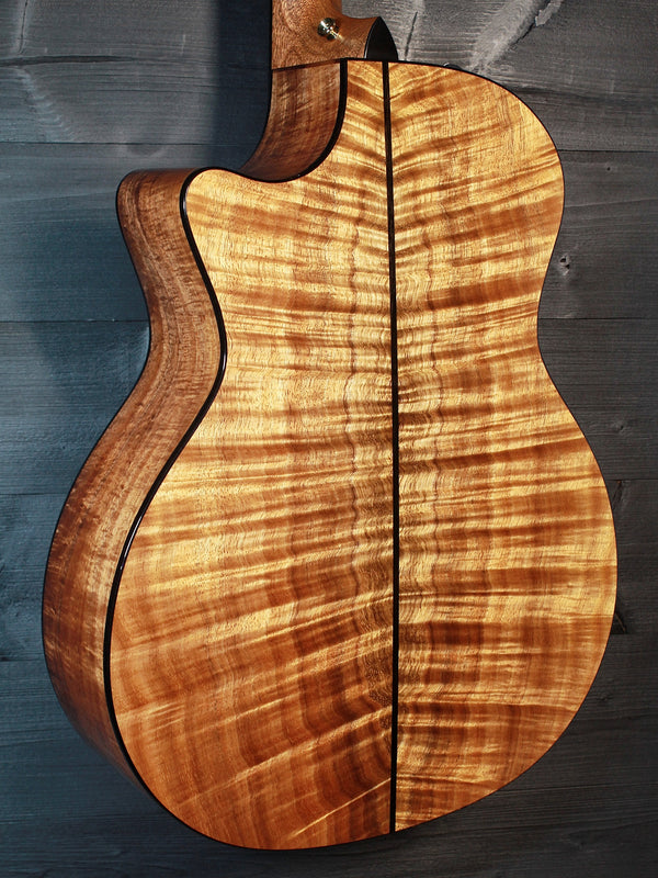 Taylor Custom Grand Auditorium Hand-Selected Premium Grade Koa Acoustic Guitar