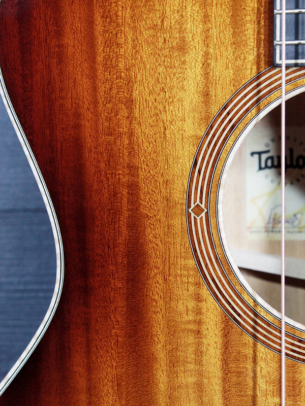 Custom Taylor GA NAMM / Catch #6 C24ce Ribbon Mahogany Acoustic Guitar