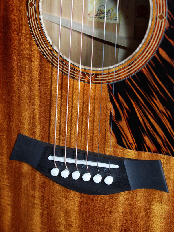 Custom Taylor GA NAMM / Catch #6 C24ce Ribbon Mahogany Acoustic Guitar