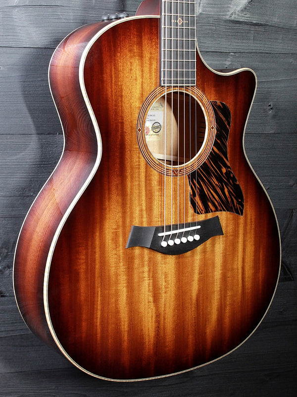 Custom Taylor GA NAMM / Catch #6 C24ce Ribbon Mahogany Acoustic Guitar