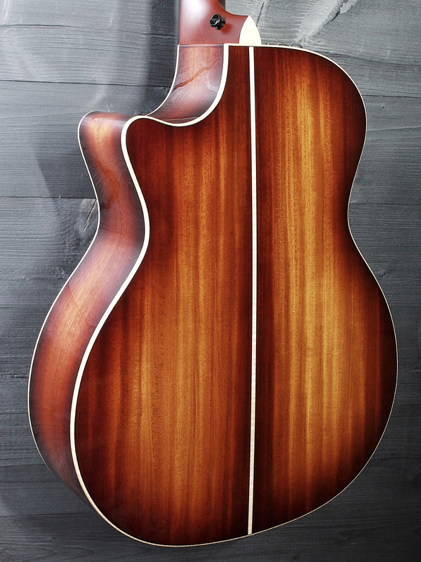 Custom Taylor GA NAMM / Catch #6 C24ce Ribbon Mahogany Acoustic Guitar
