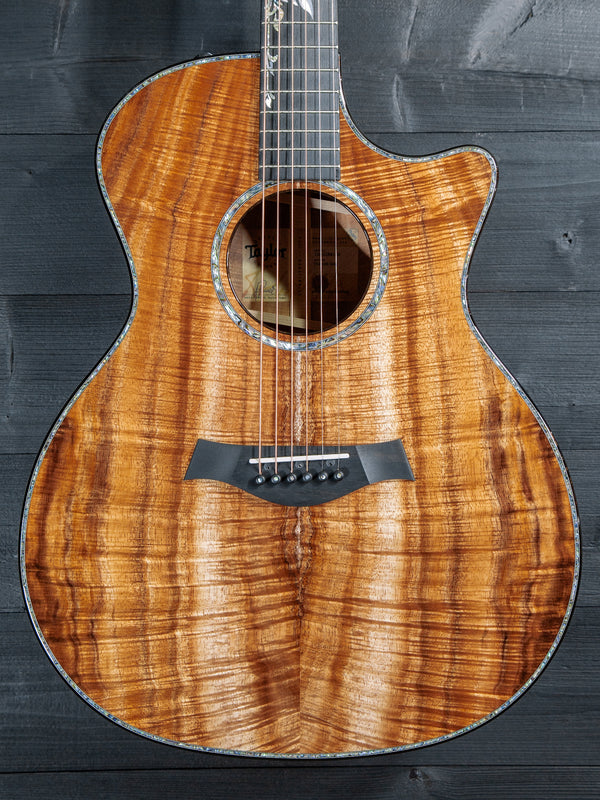 Taylor Custom Grand Auditorium Hand-Selected Premium Grade Koa Acoustic Guitar