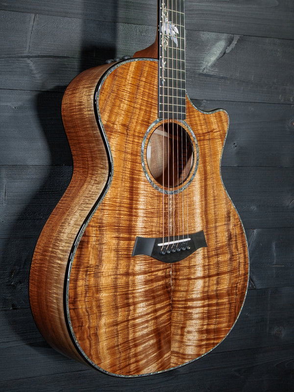 Taylor Custom Grand Auditorium Hand-Selected Premium Grade Koa Acoustic Guitar