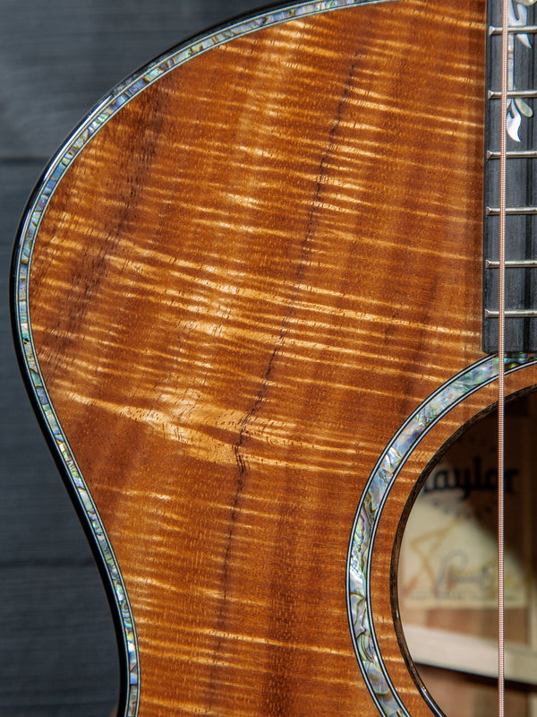 Taylor Custom Grand Auditorium Hand-Selected Premium Grade Koa Acoustic Guitar