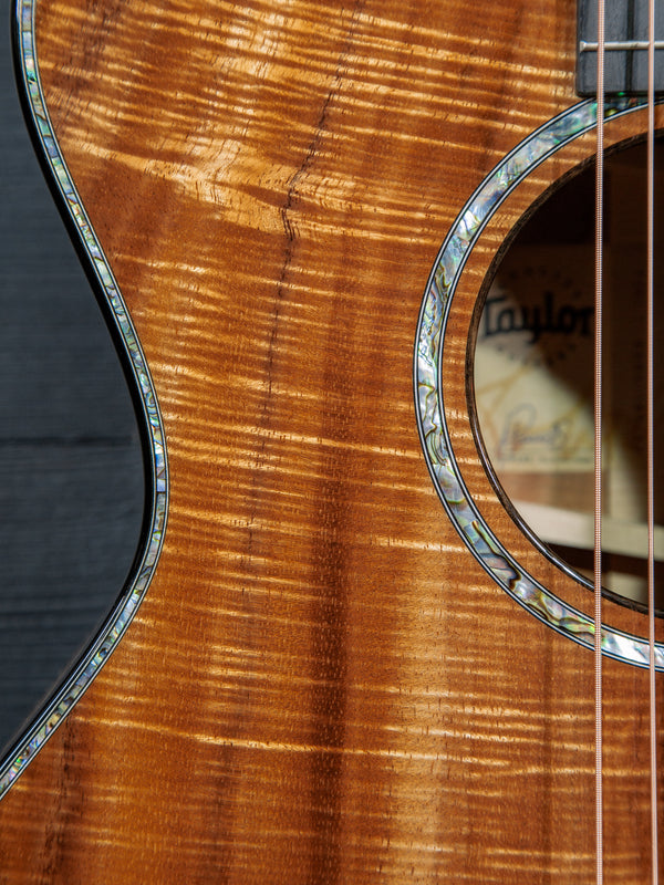 Taylor Custom Grand Auditorium Hand-Selected Premium Grade Koa Acoustic Guitar