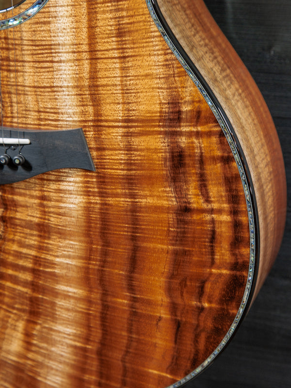 Taylor Custom Grand Auditorium Hand-Selected Premium Grade Koa Acoustic Guitar