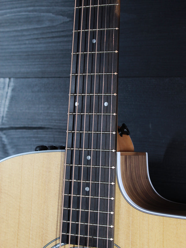 Taylor 210ce Walnut / Spruce Demo Model Dreadnought Guitar - ES2 Electronics