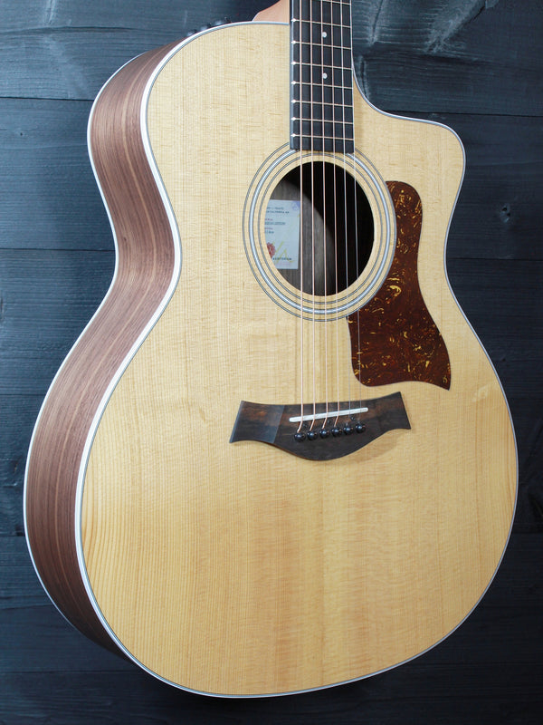 Taylor 214ce Walnut Grand Auditorium Demo Model ES2 Electronics Acoustic-Electric Guitar