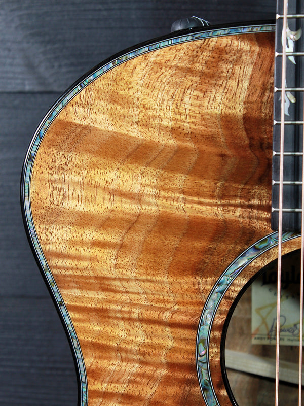 Taylor Custom Grand Auditorium Hand-Selected Premium Grade Koa Acoustic Guitar