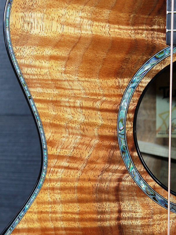 Taylor Custom Grand Auditorium Hand-Selected Premium Grade Koa Acoustic Guitar