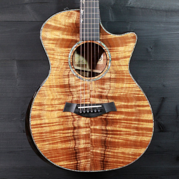 Taylor Custom Grand Auditorium Hand-Selected Premium Grade Koa Acoustic Guitar