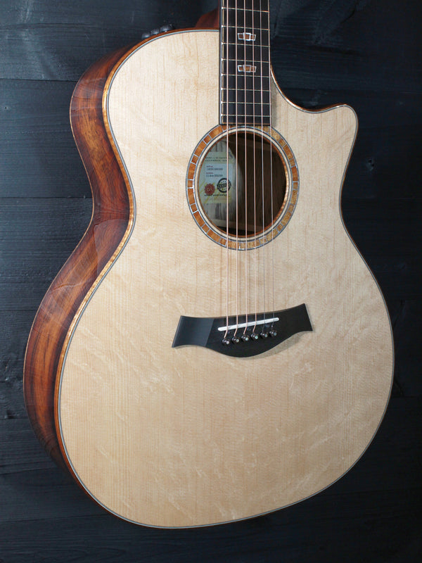 Taylor Custom #36 NAMM 2025 C14ce B5036 The Bengal-Grand Auditorium, Bearclaw Sitka Spruce/Tiger Myrtle