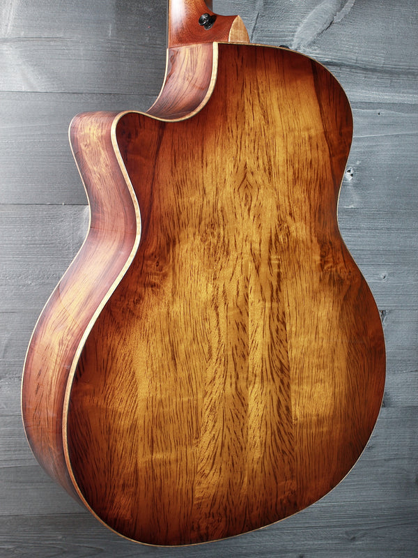 Taylor Custom #36 NAMM 2025 C14ce B5036 The Bengal-Grand Auditorium, Bearclaw Sitka Spruce/Tiger Myrtle
