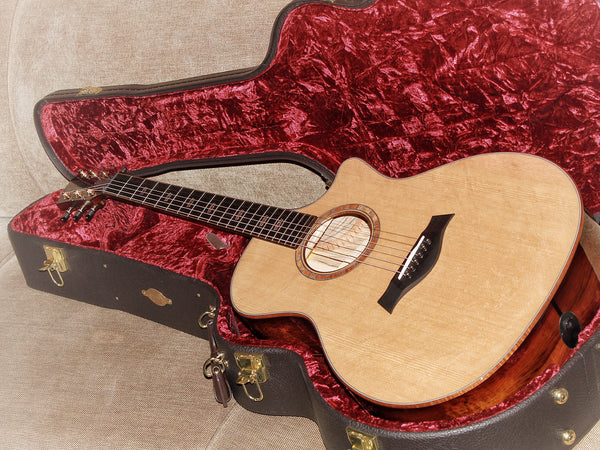 Taylor Custom #36 NAMM 2025 C14ce B5036 The Bengal-Grand Auditorium, Bearclaw Sitka Spruce/Tiger Myrtle