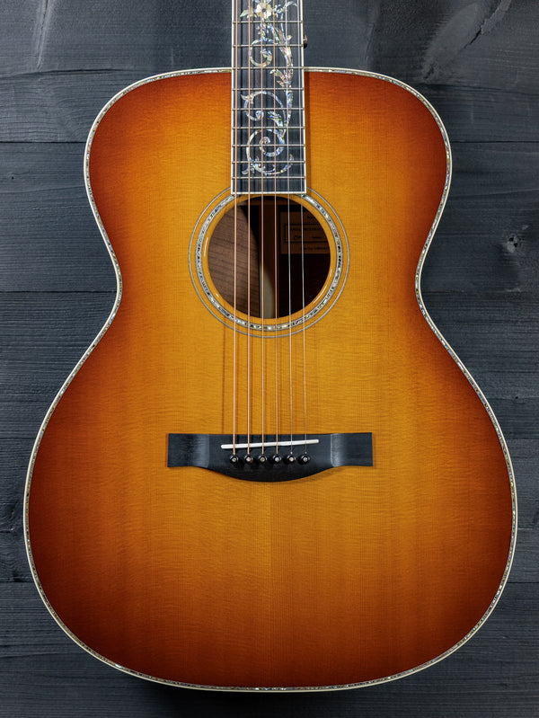 Custom Santa Cruz OM Fiddleback Mahogany / Old Growth Sitka Pre-Owned