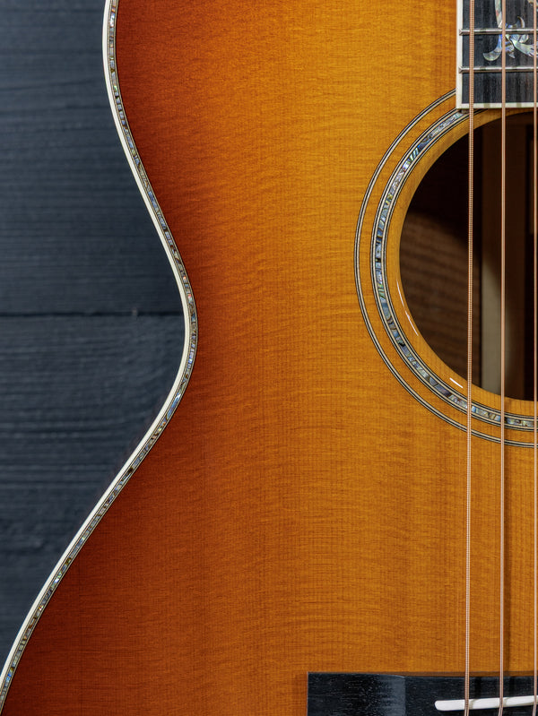 Custom Santa Cruz OM Fiddleback Mahogany / Old Growth Sitka Pre-Owned