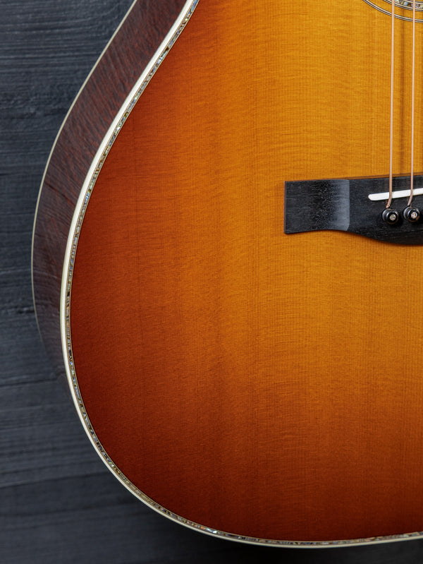 Custom Santa Cruz OM Fiddleback Mahogany / Old Growth Sitka Pre-Owned