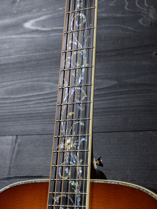 Custom Santa Cruz OM Fiddleback Mahogany / Old Growth Sitka Pre-Owned