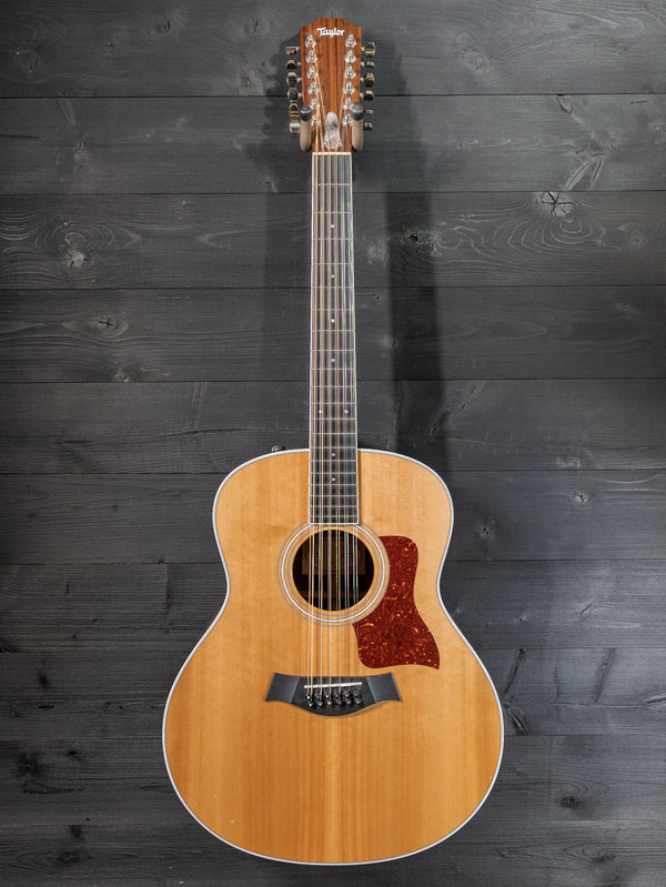 Pre-Owned Taylor 458E 12-String Ovangkol / Spruce Acoustic-Electric Guitar
