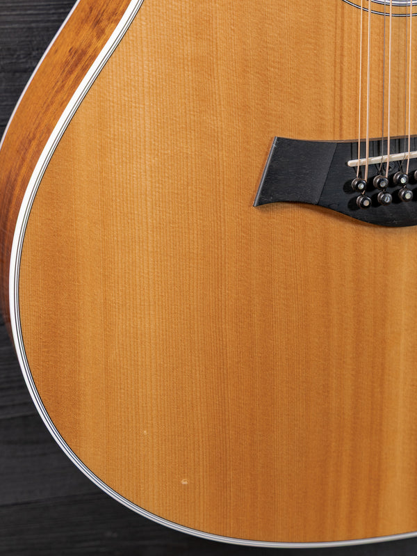 Pre-Owned Taylor 458E 12-String Ovangkol / Spruce Acoustic-Electric Guitar