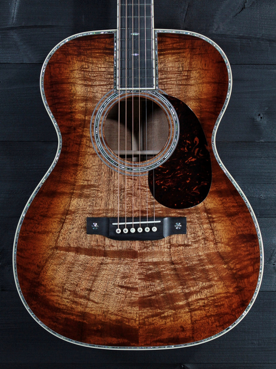 Martin Custom Shop OM-42 Style Premium Koa - Authorized Online Dealer